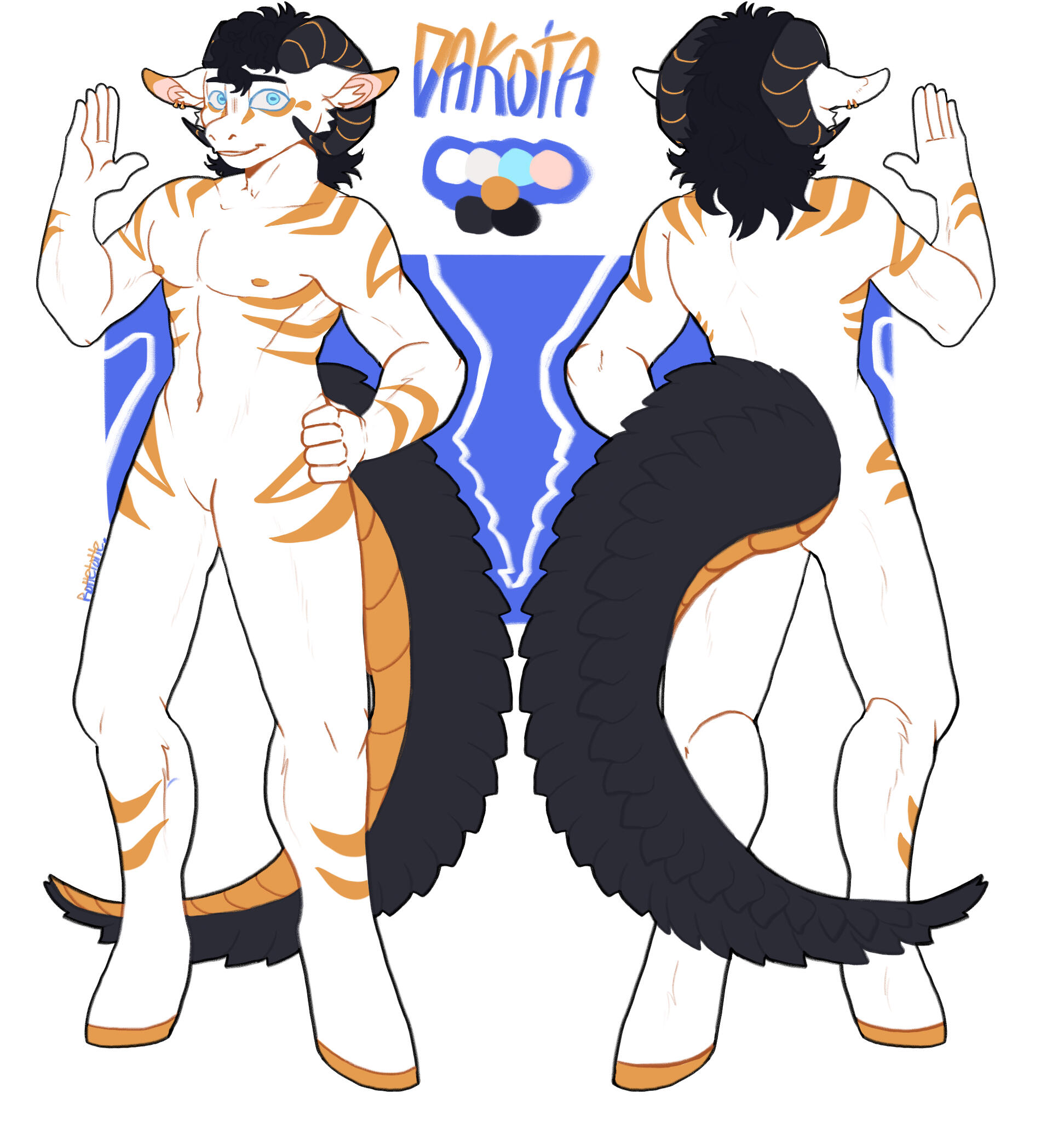 $75 (1 full, one duplicate back view )